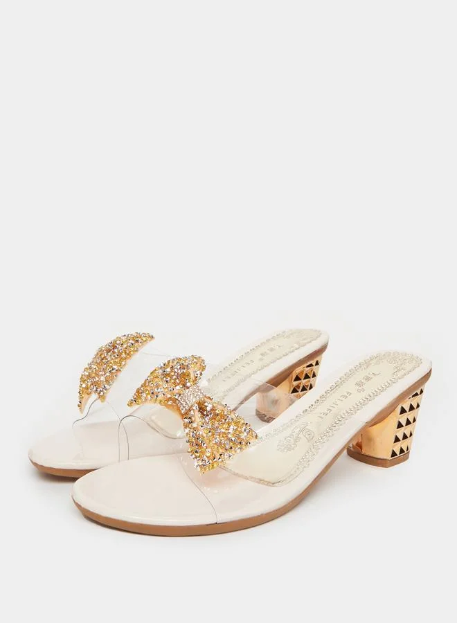 تايك تو صندل بسير شفاف ومزين